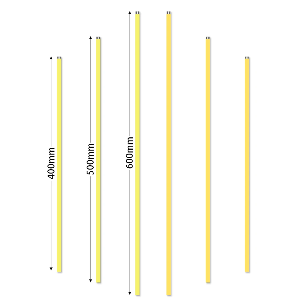 Sumtang Ultra Bright 12V COB LED Strips for Vehicle 12-24W 110-130lm/W Warm White Cool White DIY Lights Bars for Home Outdoor