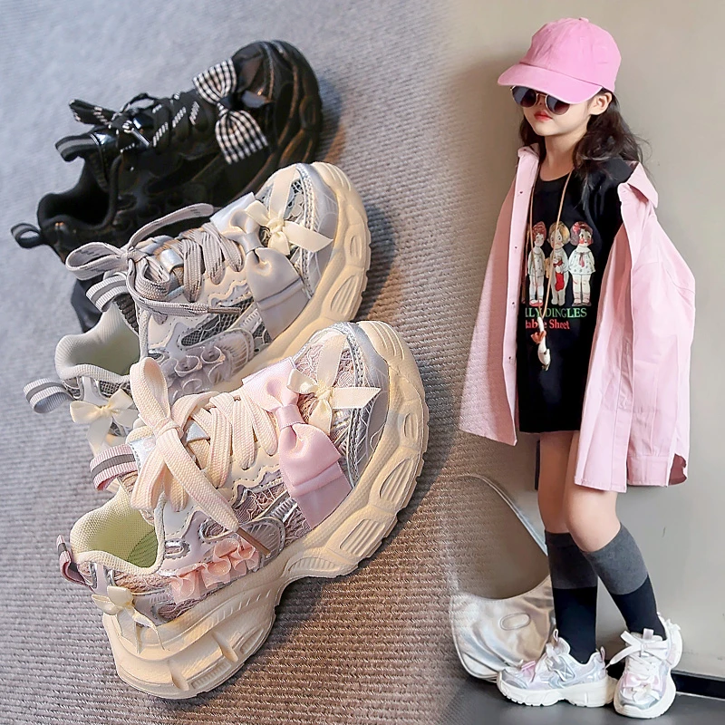 

Athletic Simple, comfortable and popular Shoes Thick Bottom Soft Sole Versatile School 2025 New Autumn Walking Shoes