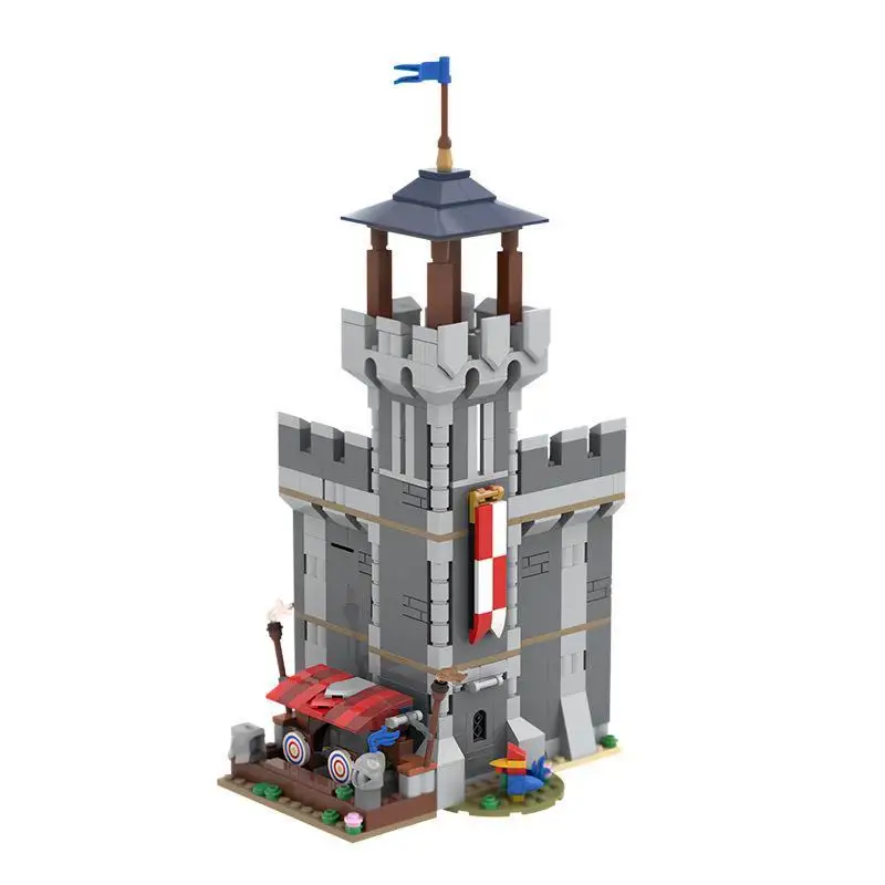 Castle and Attack of the Dragons Building Blocks Model Building Toys 2427Pieces MOC Bricks Tower Model Toy Christmas gifts