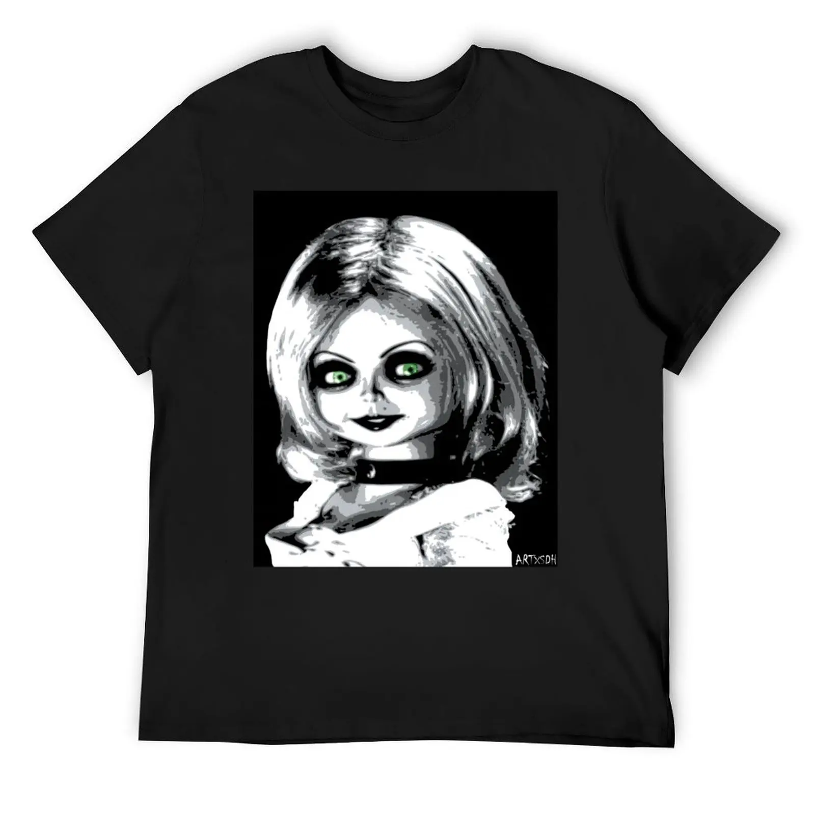 

Bride of Chucky Art T-Shirt baggy shirts rapper graphic tees summer shirt fashion shirts fitted t shirts for men