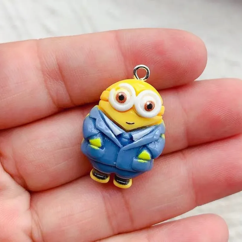 10pcs Resin Cartoon Charm for Jewelry Making Earring Necklace Bracelet Pendant Phone Diy Accessories Craft Supplies