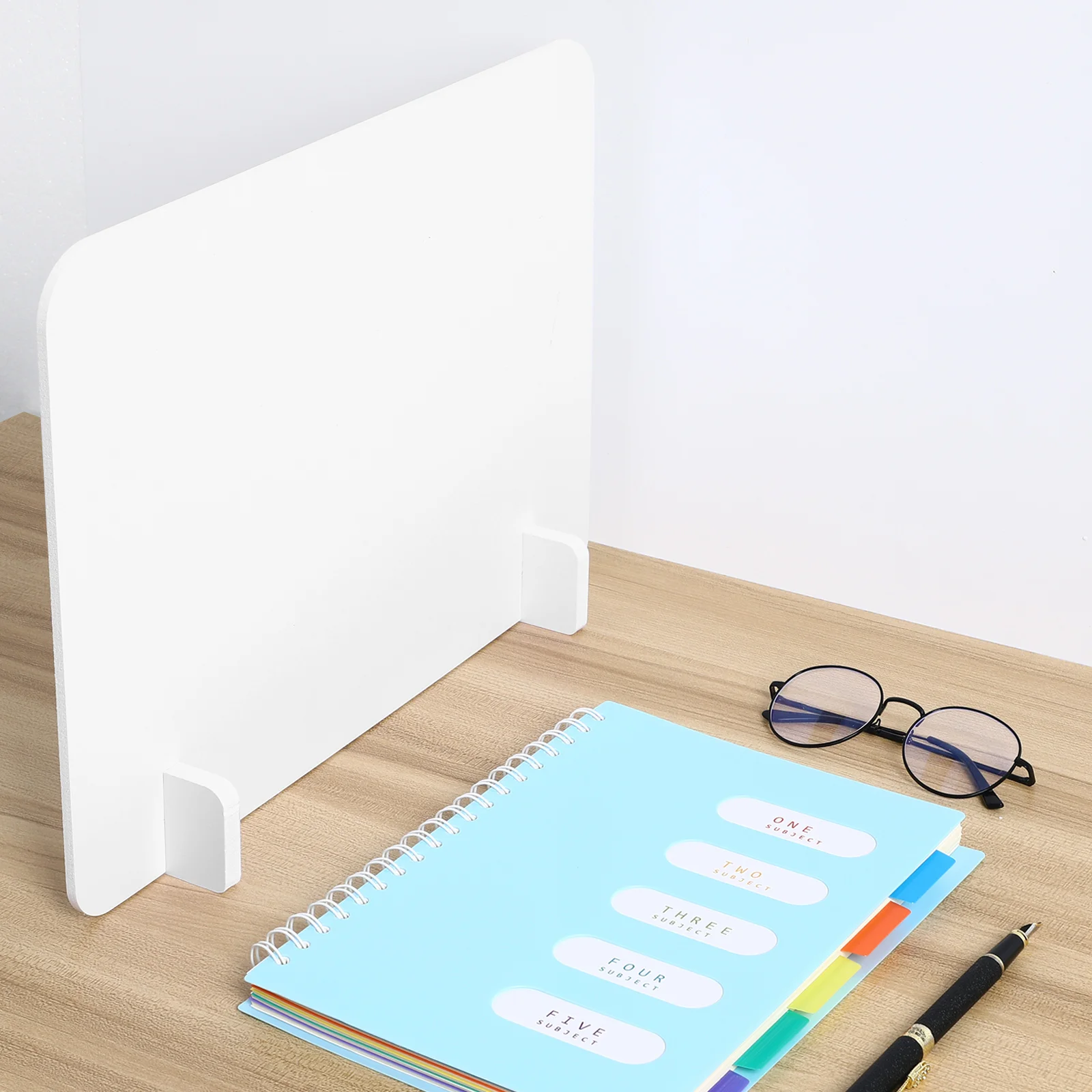 

40cmx30cm Spray Proof Guard Partition Board Dining Room Desktop Divider Sneeze Guard Office Desk Shield Board Partition