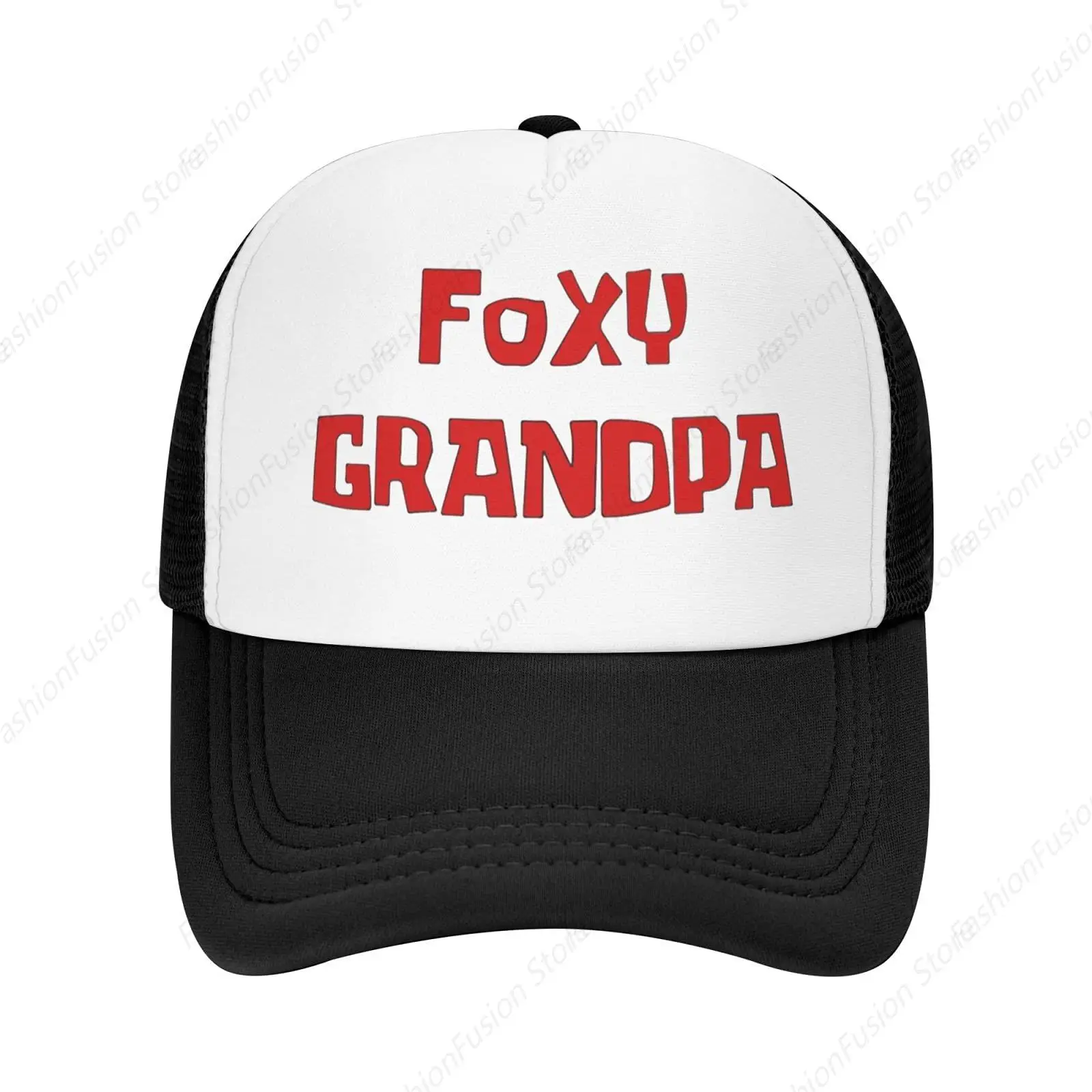 Foxy nonno cappello berretti in rete traspirante berretto da camionista regolabile per uomo donna cappelli da Baseball Casual all'aperto quotidiani