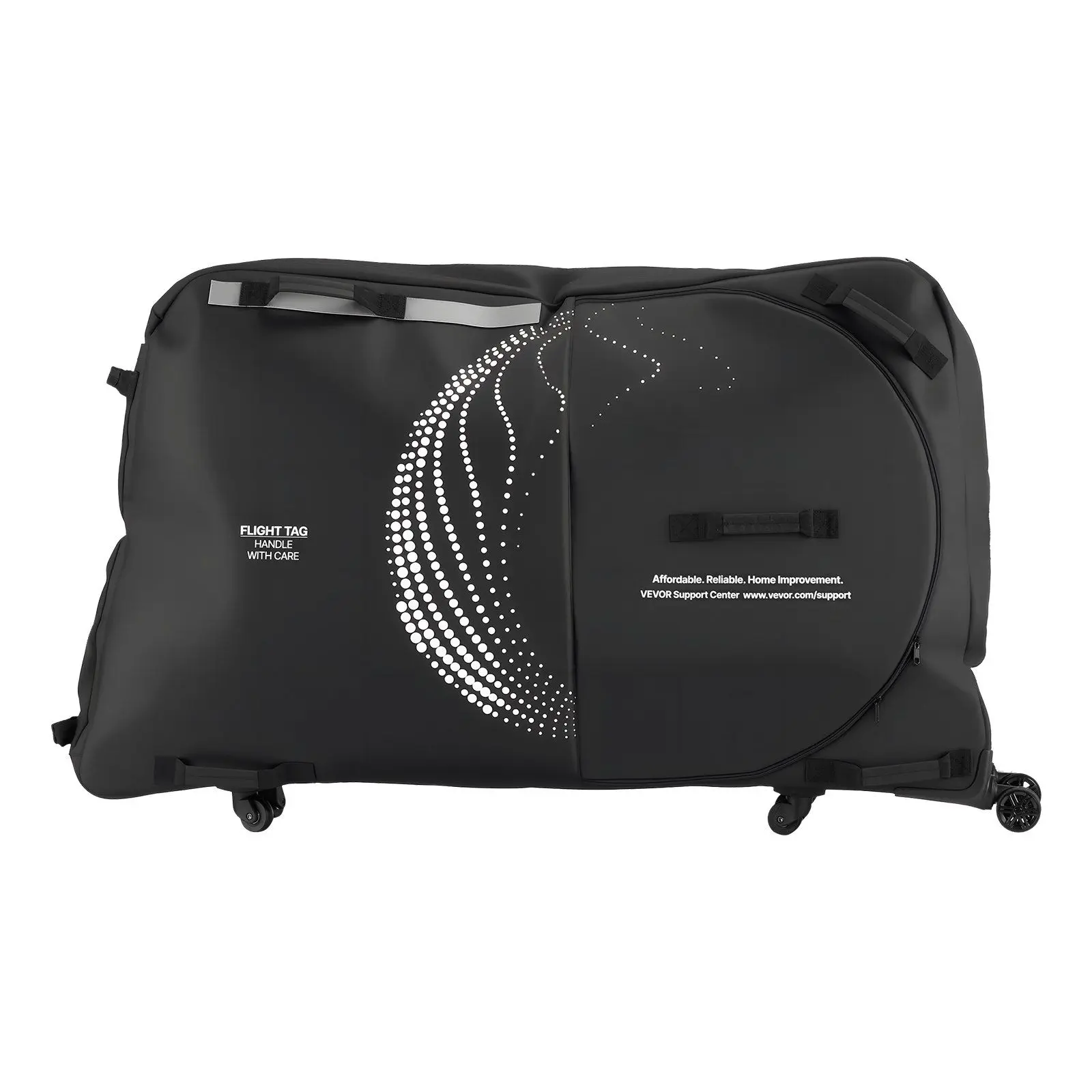 

Сумка для перевозки велосипеда, универсальный чехол для хранения велосипеда с замком TSA, опорными пластинами, защитой и креплением для вилки