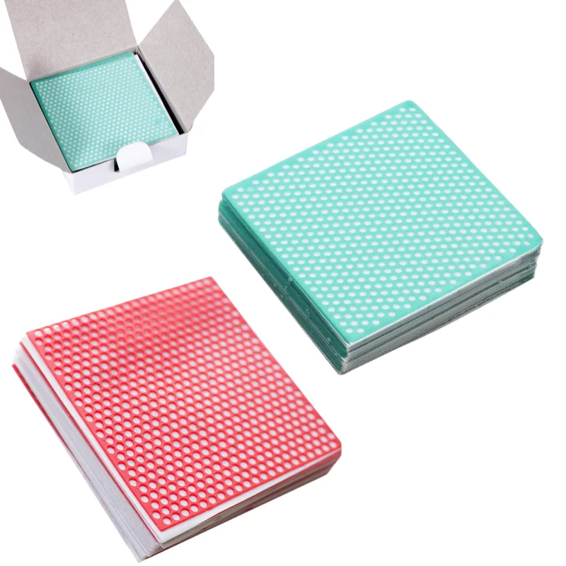 

10pcs Dental Wax Mesh Square Grid Round Hole Shape Wax Sheet Cast Partial Design Wax Sheet Professional Dentistry Lab Material