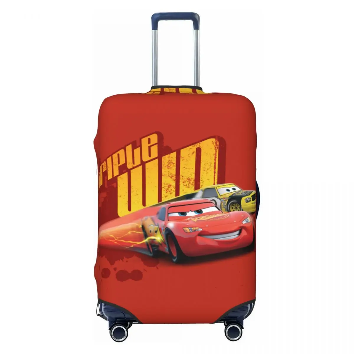 Custom Cartoon Pixar Cars Luggage Cover Funny Suitcase Protector Covers Suit For 18-32 inch