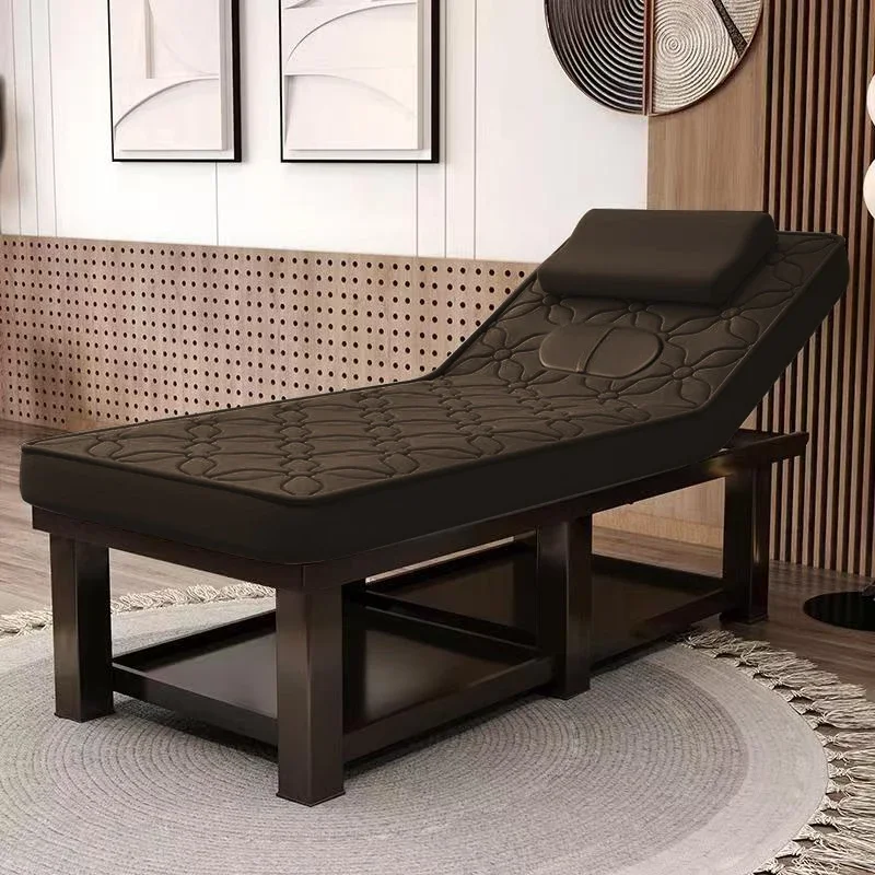 Nordic Comfortable Multifunctional Massage Tables Adjustable Beauty Salon Massage Tables Foot Bath Furniture Cama De Masaje HBMT