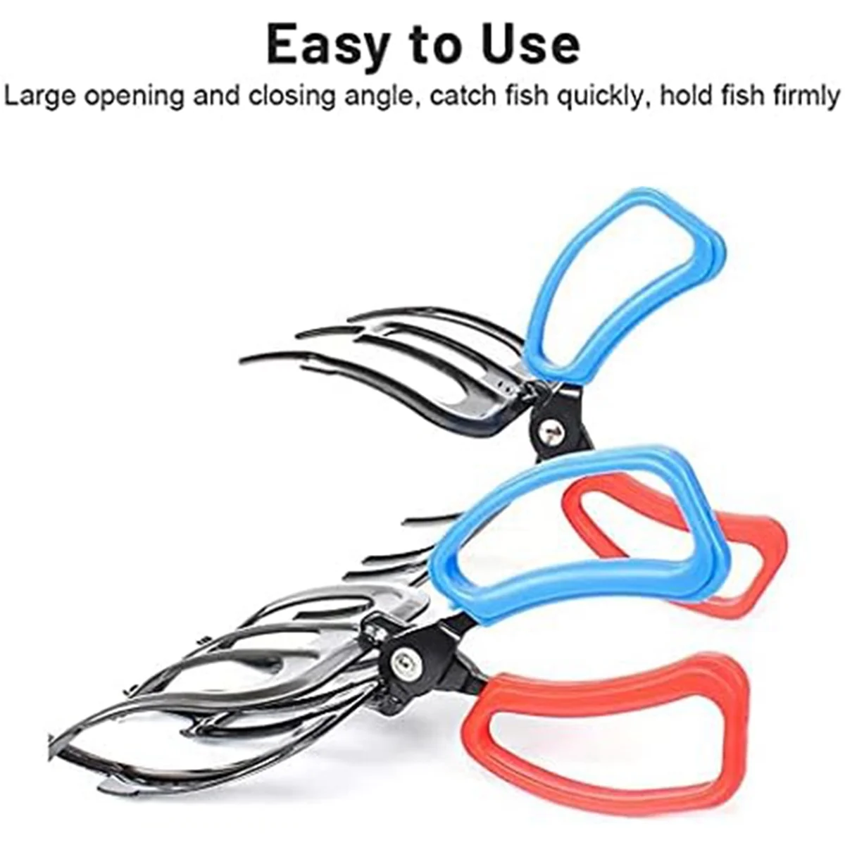 Fishing Pliers Gripper Metal Fish Control Clamp Claw Tong Grip Tackle Tool Control Forceps for Catch Fish HOT