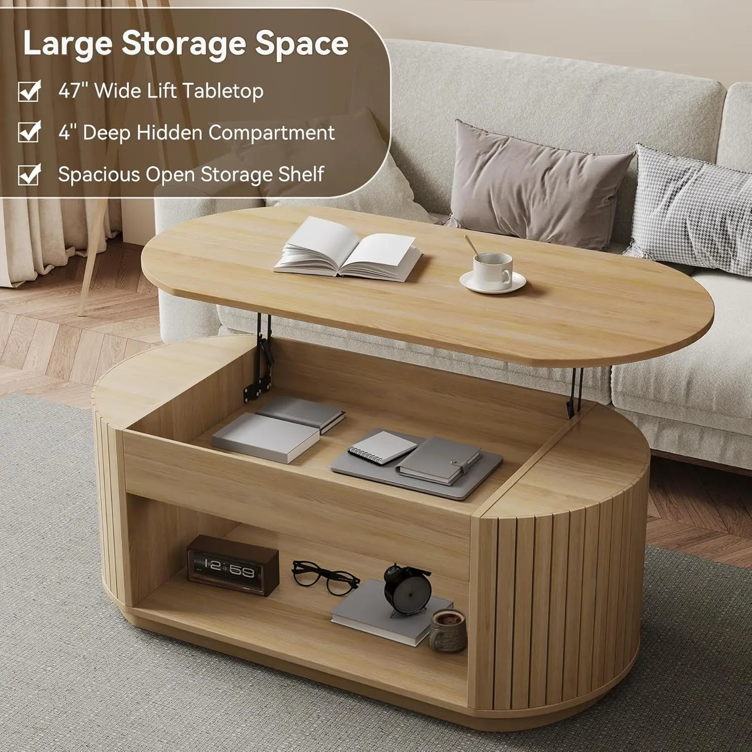 Thumbnail 4 - #8 Compare Lift Top Coffee Tables Before You Buy