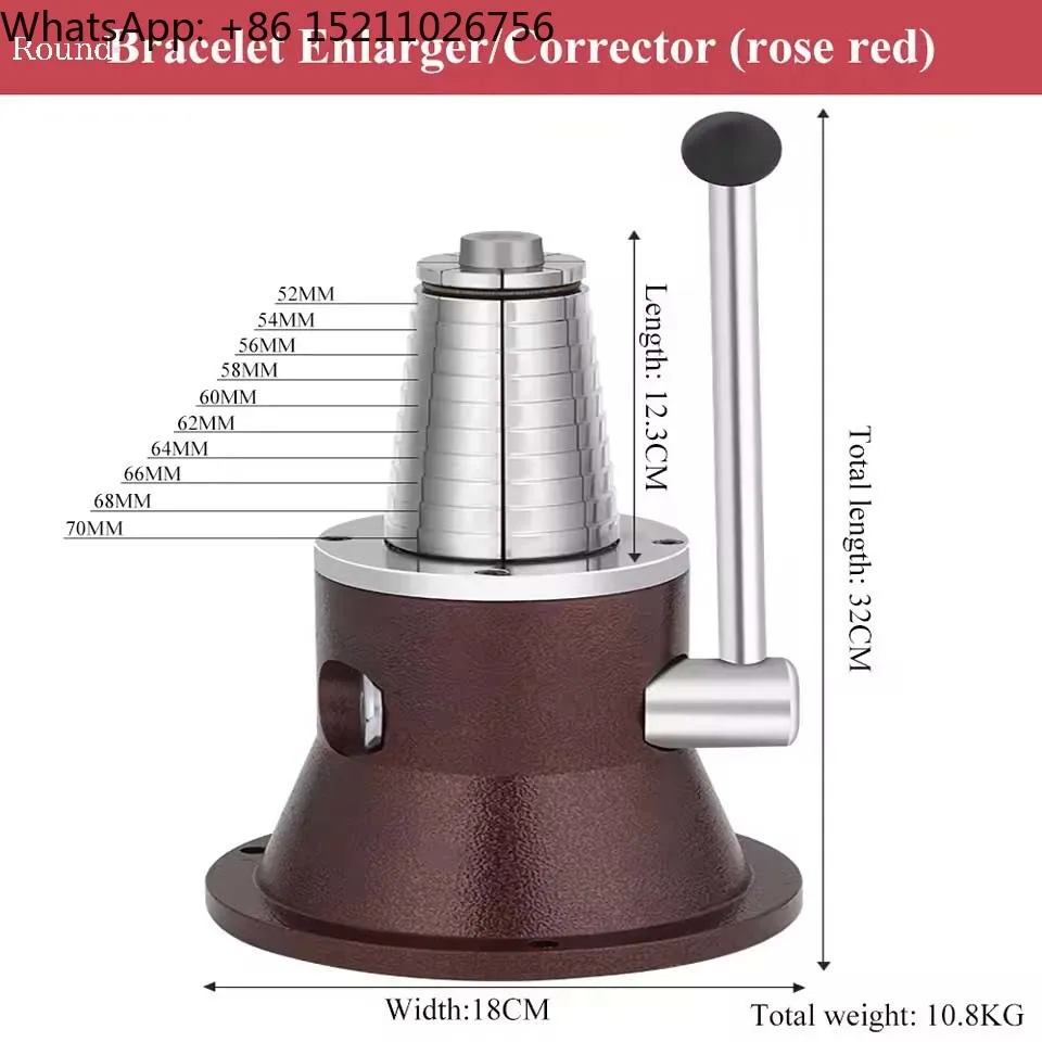 Boasta Hot Selling Round Oval Bangle Expander Bracelet Stretcher Metal Jewelry Making Tool for Size Enlarger