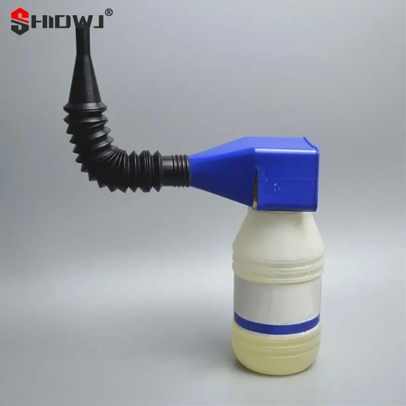 1Pc Car Refueling Funnel Gasoline Foldable Engine Oil Funnel Plastic Funnel Car Motorcycle Refueling Tool Auto Accessories