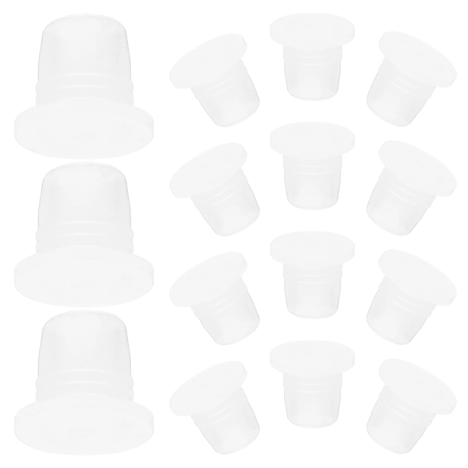 

100 PCS Car Air Freshener Diffuser Bottle Perfume Stopper Stoppers Foldable Travel
