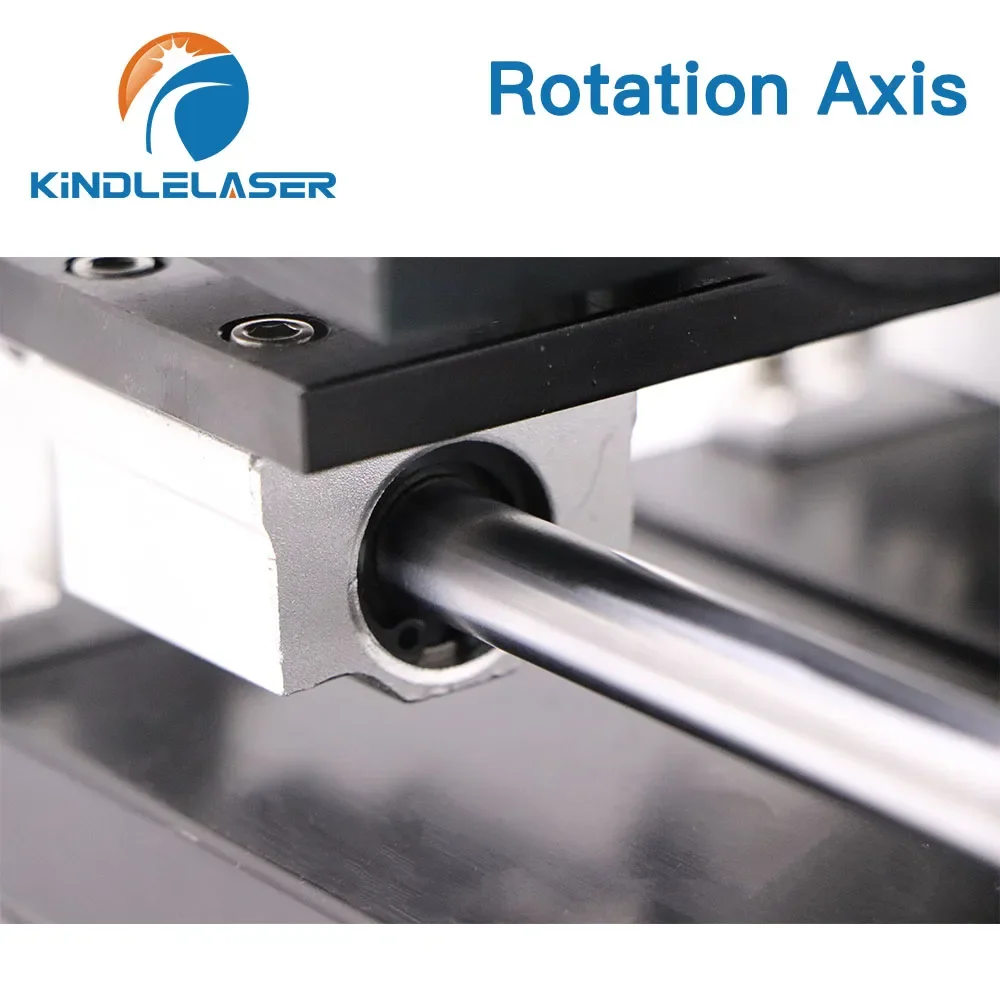 Rotary Axis Attachment, 4 Wheels Router Laser Rotary Attachment with 2-Phase Stepper Motor for CO2 Rotate Engraving Machine