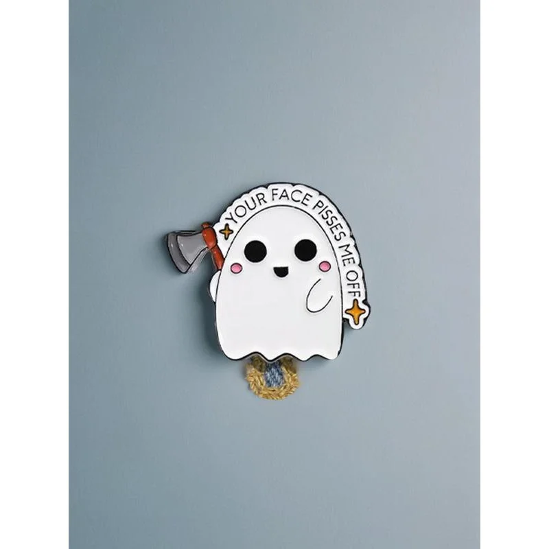 Summer 2024 Cute Letter & Cartoon Design Brooch, Pins for Adults, Cute Badge for Backpack & Hat Decoration, Fashion All-match Ka