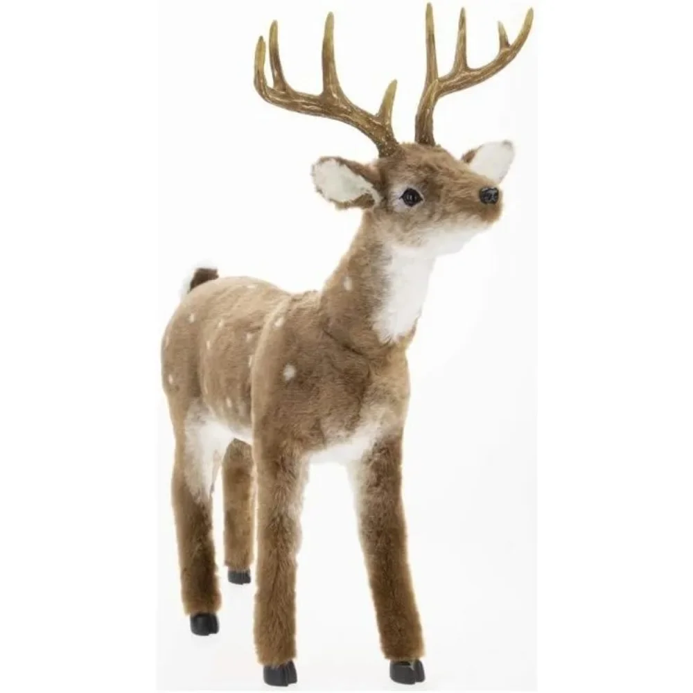 2021 Bambi Deer 34'' Reindeer Figurine Christmas Decor Holiday Decoration