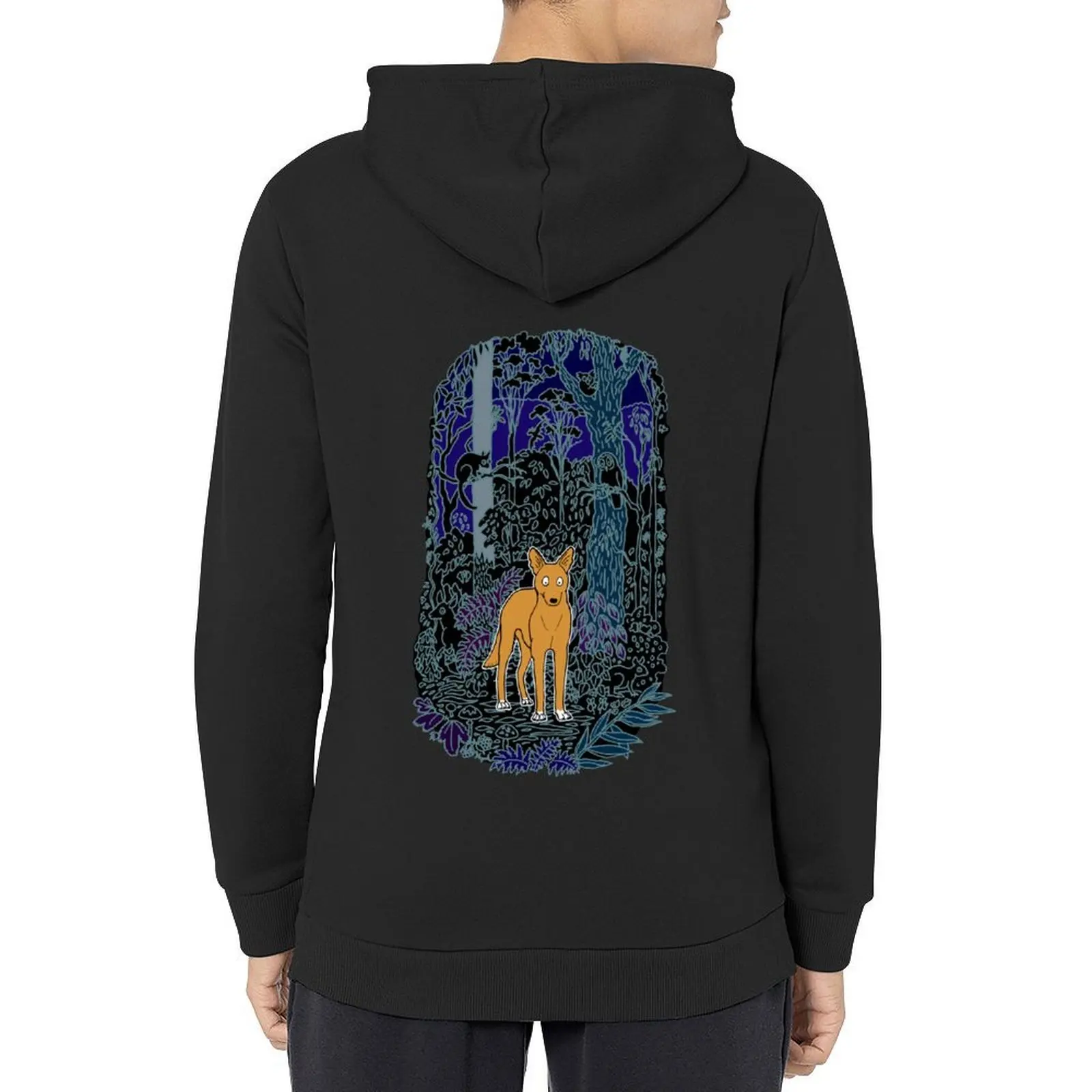 

Forest Dingo Hoodie mens designer clothes autumn jacket men korean style clothes men's winter sweater hoodie graphic