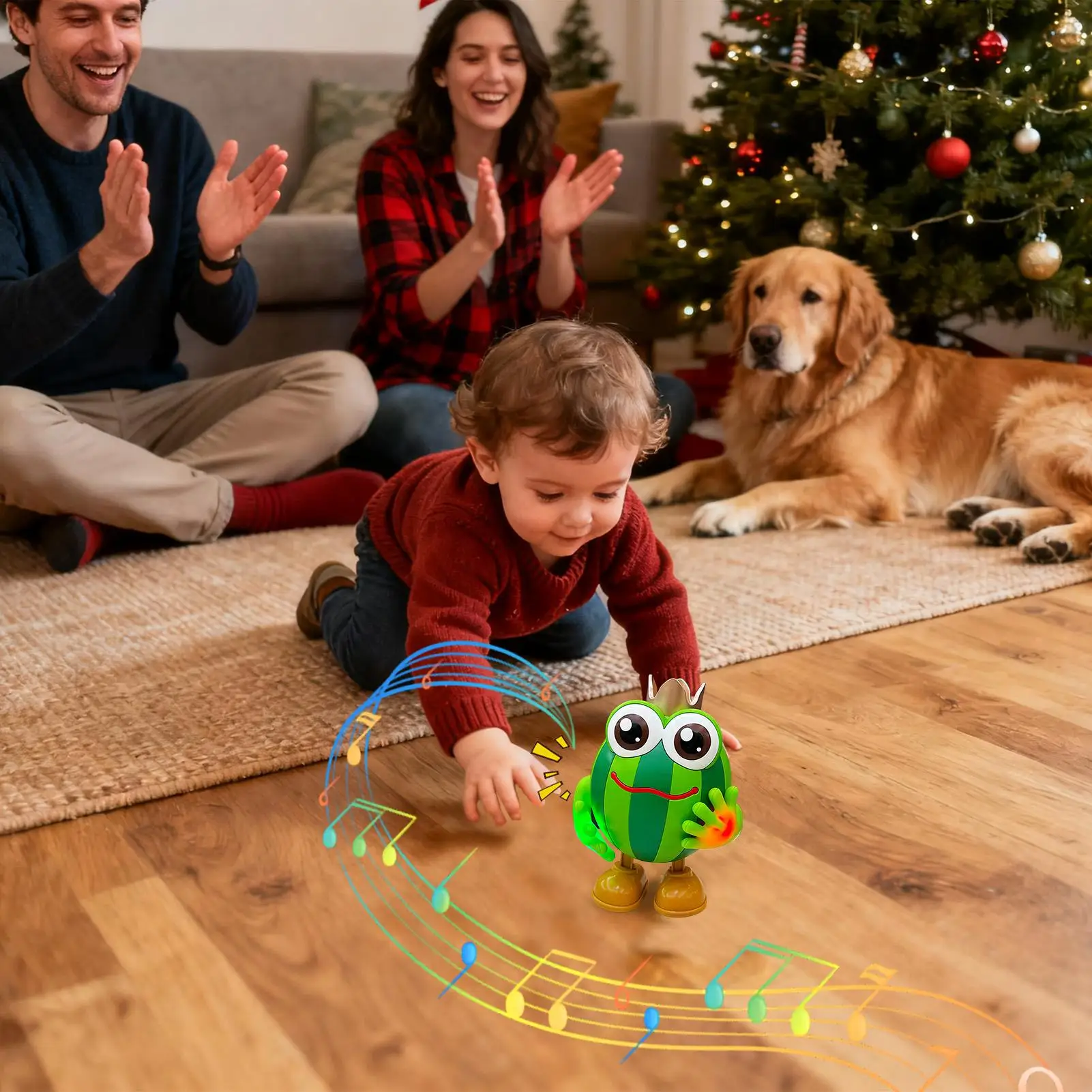 춤추는 장난감 과일 교육용 로봇 조명과 소리가 있는 대화형 장난감 유치원 생일 소년 소녀 파티 홈 스쿨