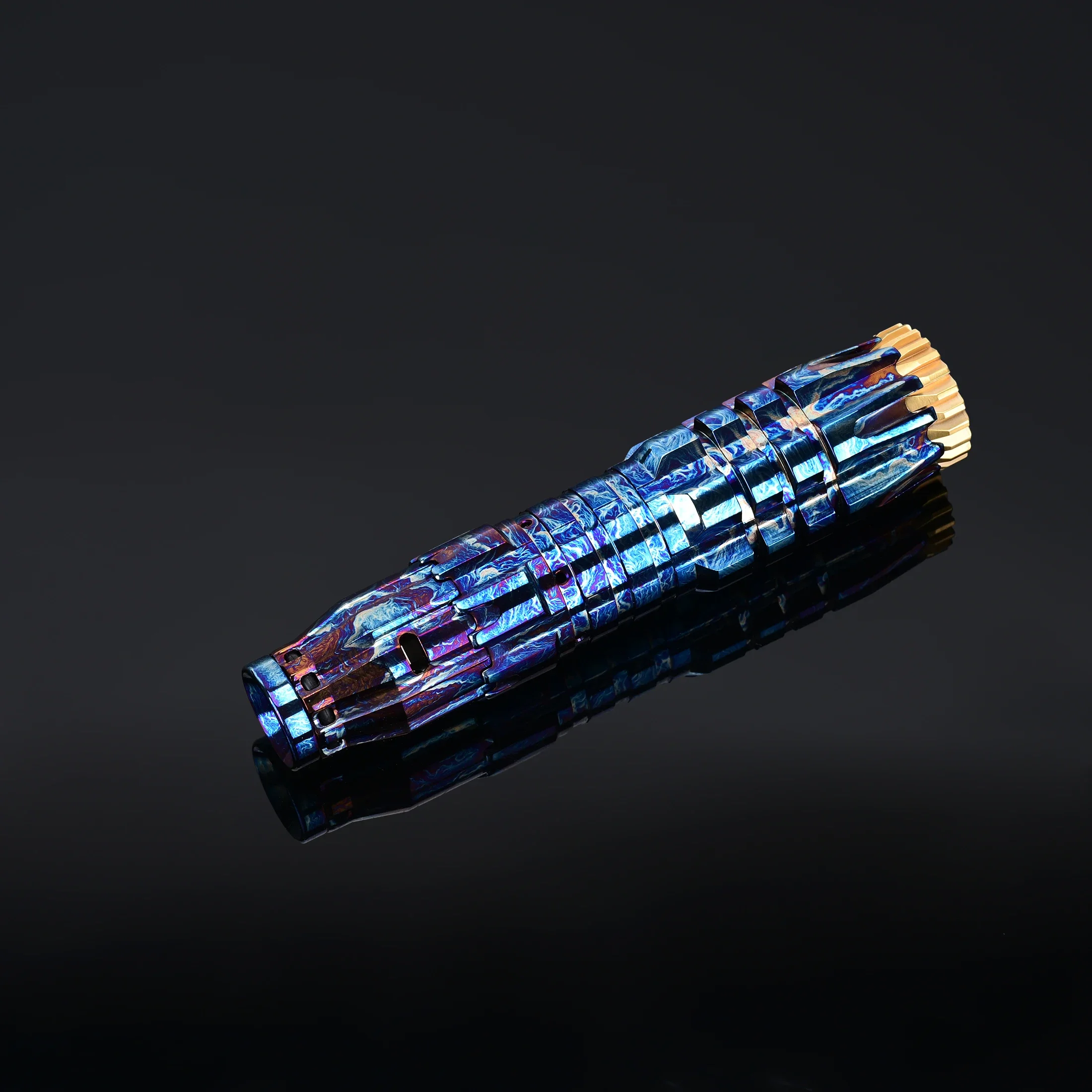 Wolfcoolvape Complyfe Predator 18650 Mech Mod Kit Titanium Alloy Mechanical Vape Mod for Advanced Vapers and Collectors