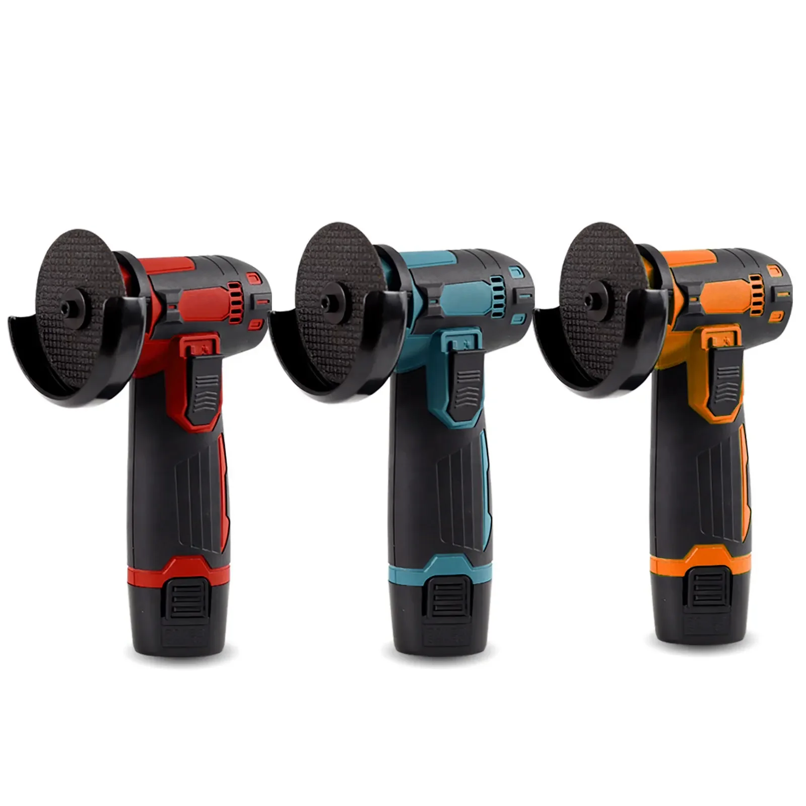 12V Mini Angle Grinder with Rechargeable Lithium Battery Cordless Polishing Machine Diamond Cutting With accessories