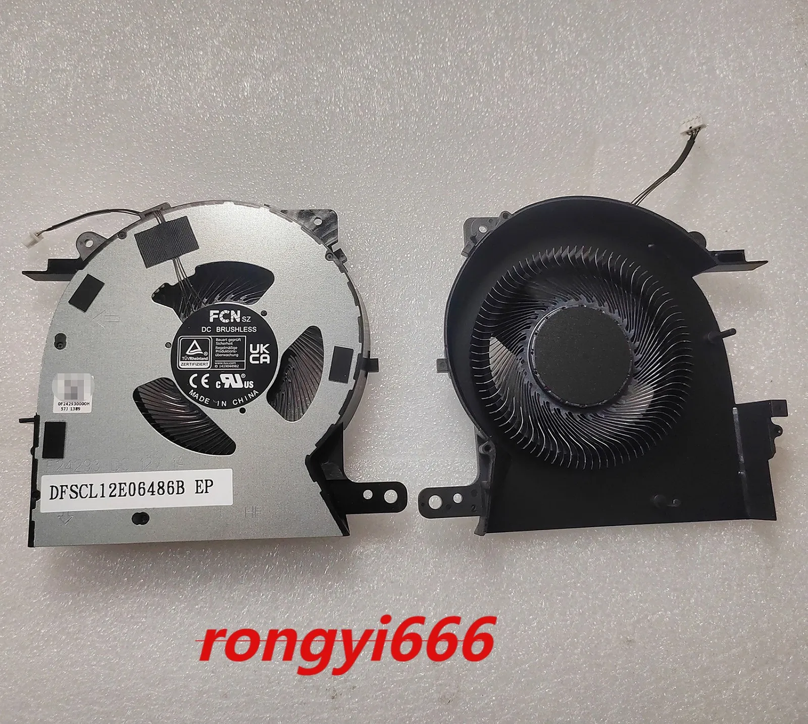 New CPU GPU Cooling Fan for lenovo Legion Pro 7 16IAX10H 83F5 Laptop