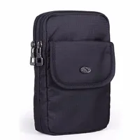 Men Fanny Waist Pack Loops Belt Mobile Cell Hook Case Bags Hook Purse Pouch Casual Women Small Messenger Shoulder Bag