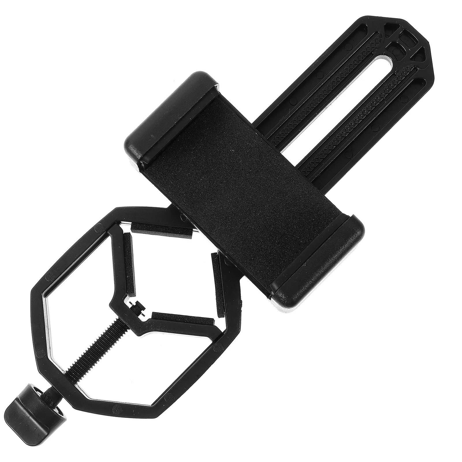 Cell Phone Stand Mobile Camera Telescope Holder Clip Bracket Black for Photograph