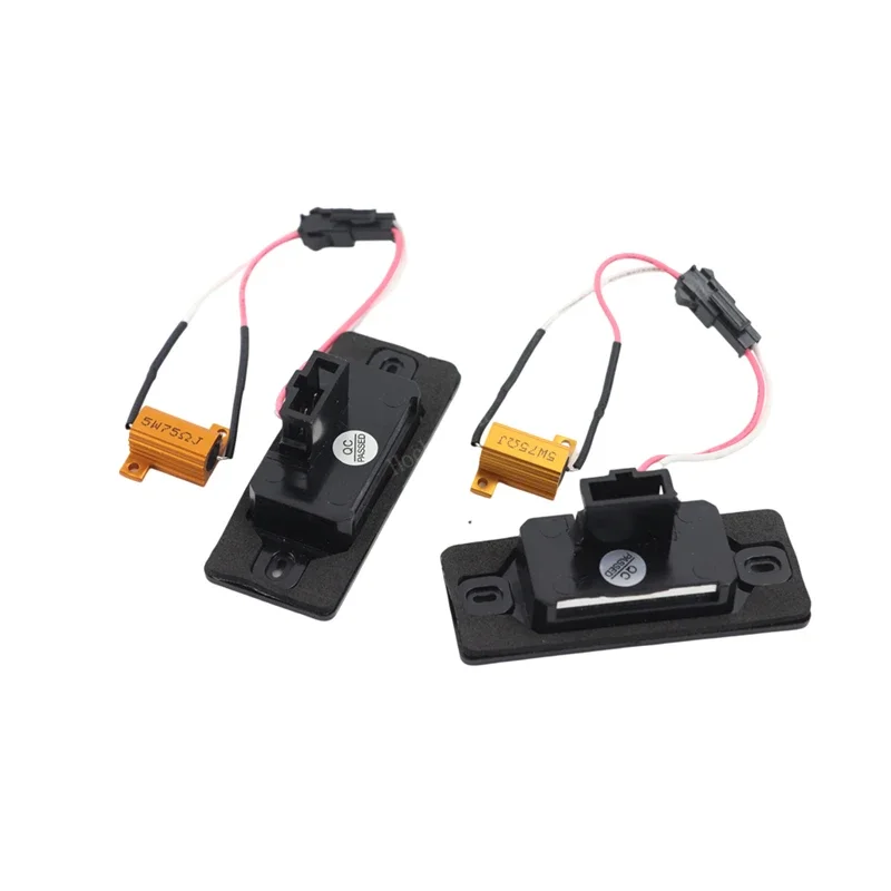 2Pcs Canbus Car LED Number License Plate Light for VW Tiguan 09-12 Golf 5 Touareg MK1 Passat B5.5 Porsche Cayenne 955 957 02-10 - Image 4
