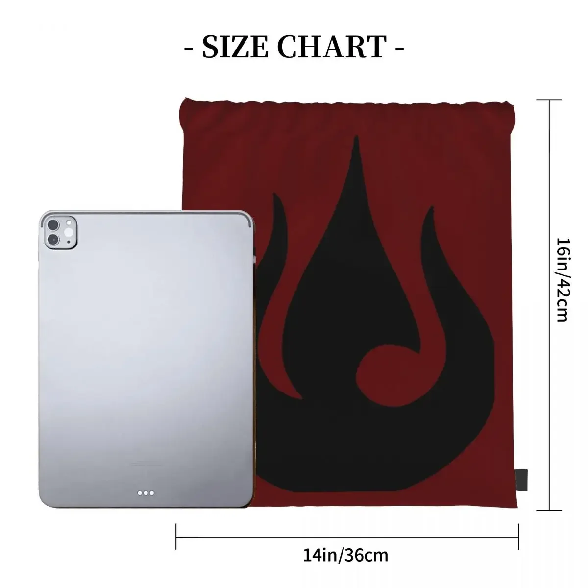 Fire Nation Royal Banner Backpacks Fashion Portable Drawstring Bags Drawstring Bundle Pocket Shoes Bag BookBag Travel Students