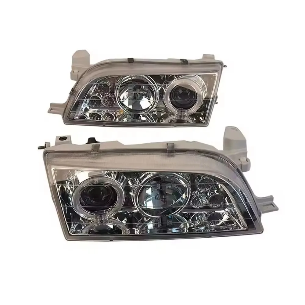 Car Headlight Modified Angel Eyes Daytime Running Lights For Toyota COROLLA AE100 AE101 AE104 1992 1993 1994 1995