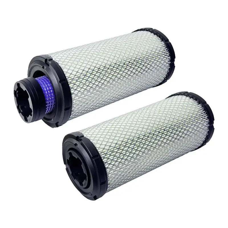 Reliable- 2 Sets Air Filter for Kawasaki 11013-7044 & 11013-7045 Inner & Outer, for Donaldson P821575 & P822858