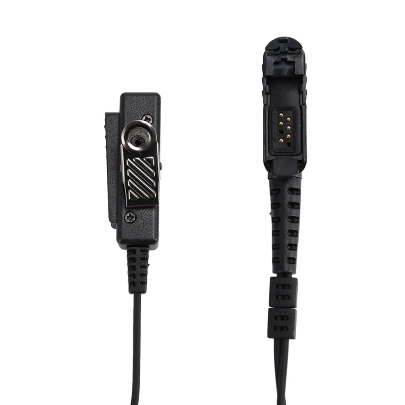Y44A 2X Earpiece Headset PTT Radio for Motorola MTP3100 MTP3200 MTP3250 MTP3550 Walkie Talkie