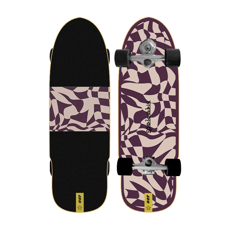 

Land surfing skateboard S6 spring bridge four-wheel land free surfboard adult skateboard