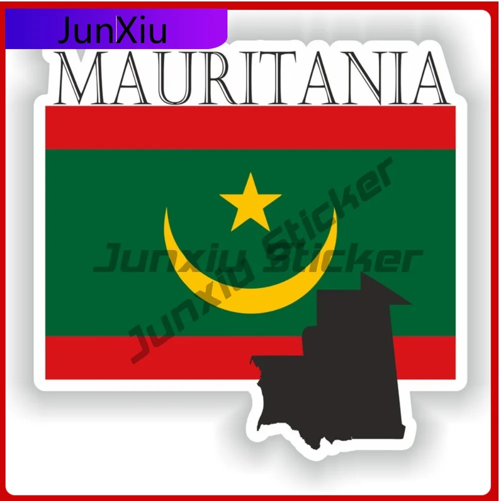 

Mauritania Country Project Flag Beautiful Auto Styling Accent Designed For Use On Car Body Bumper And Windows