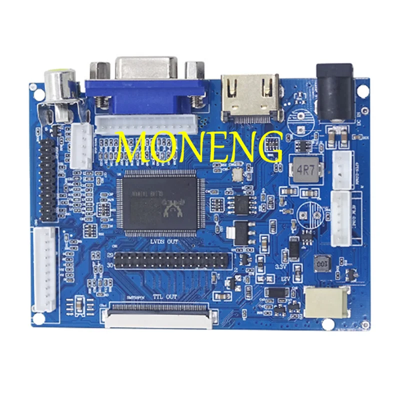 

HDMI+VGA+ 2AV+Audio 40pin 50pin LCD Driver Controller Board Kit for Panel AT065TN14/AT070TN90/AT070TN92/AT070TN94/AT090TN10