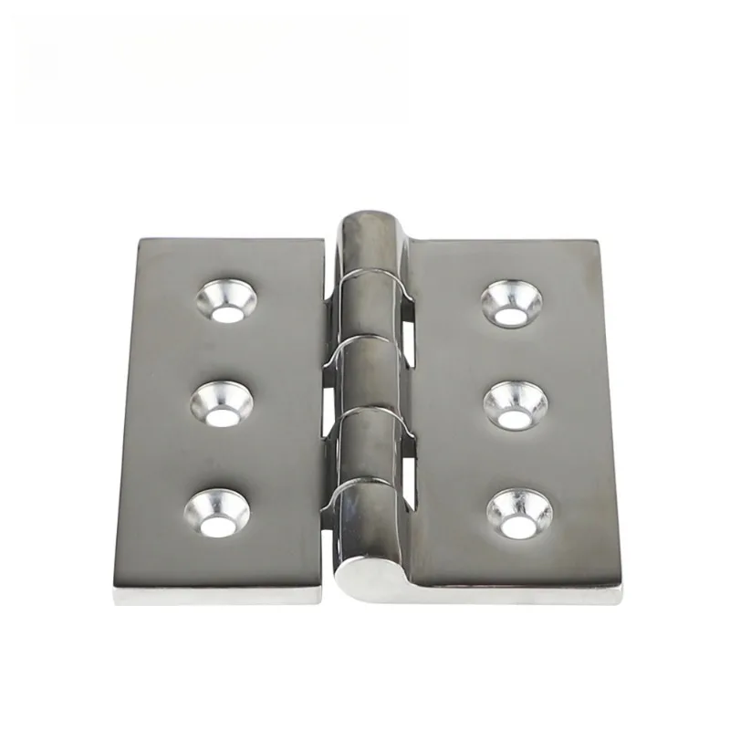 Suitable For Boat Cabinet Hinge, 304/316 Stainless Steel Heavy Duty Butt Hinge, Marine Equipment Flip Panel Fitting