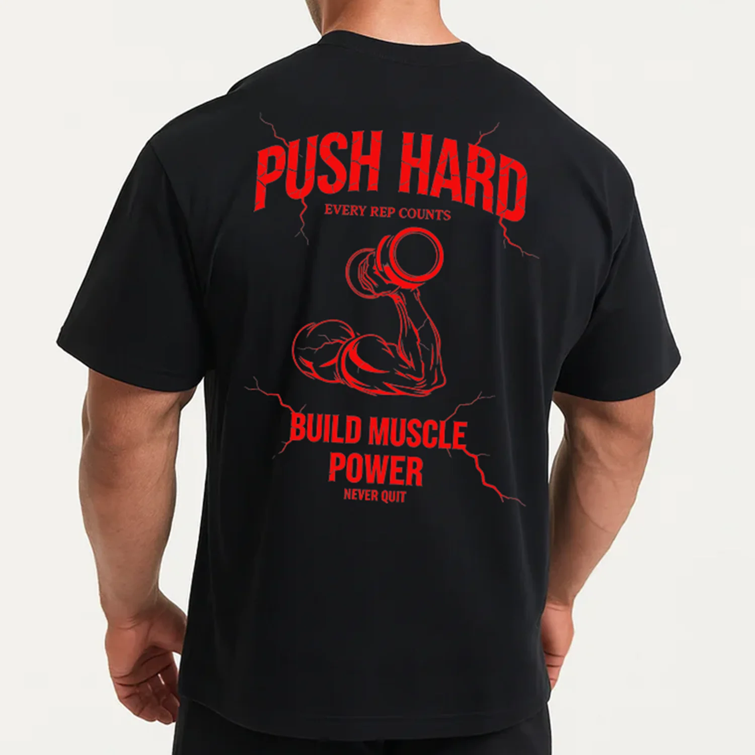 camiseta-masculina-preta-para-academia-100-algodao-solta-de-manga-curta-respiravel-para-musculacao-e-treino