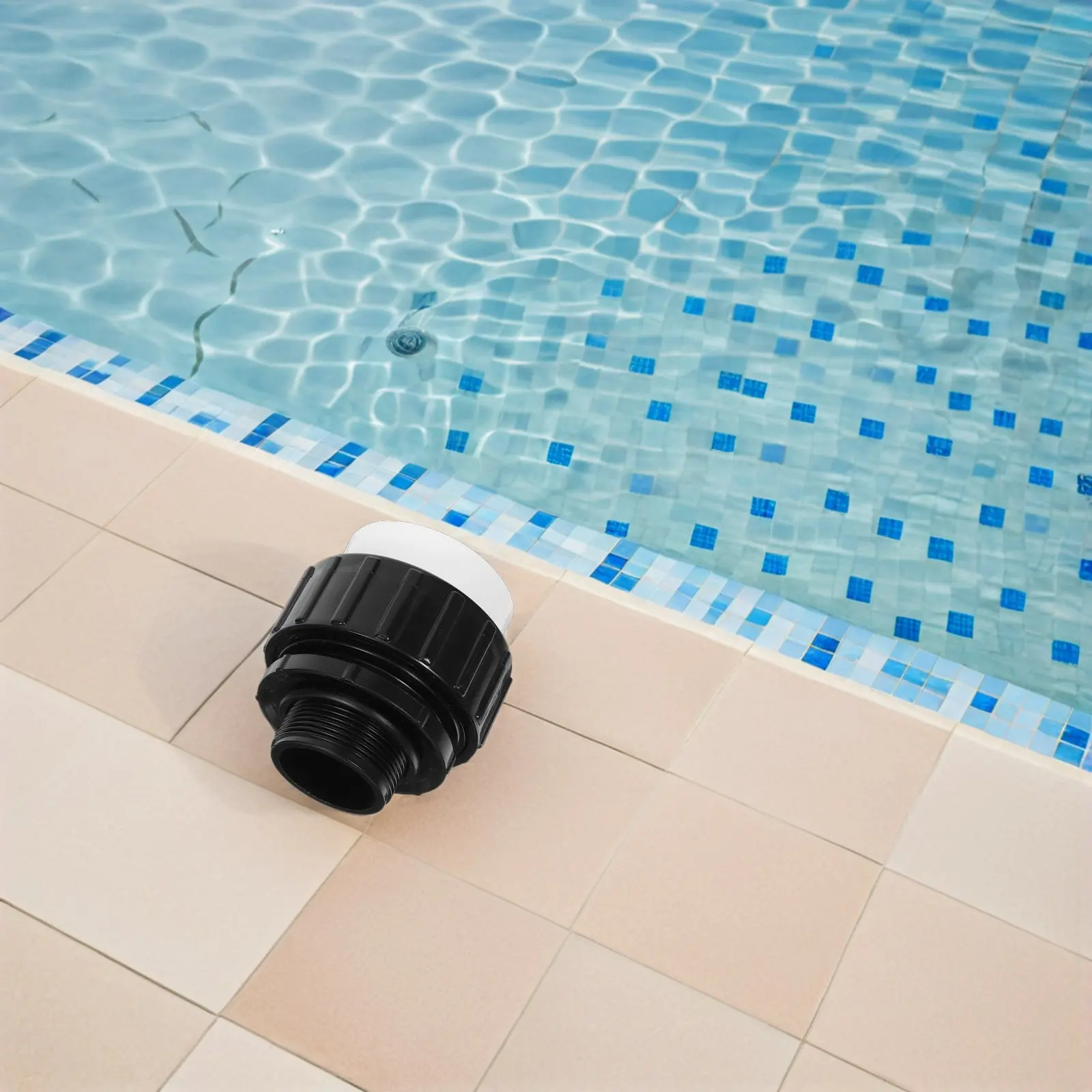 

1 Pair Universal High Temp Pool Pump Unions Quick Slide Connectors For Spa Pumps Waterproof Abs Adapter Fittings Replacement