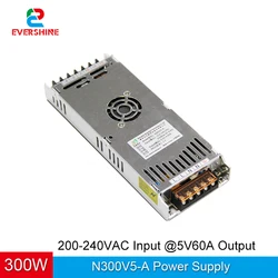 G-energy N300V5-A 5V 60A 300W Slim LED Display Power Supply For Indoor Outdoor Led Module Screen