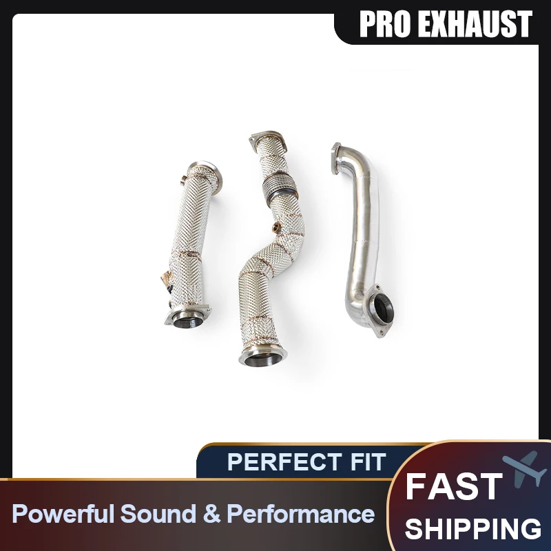 

PRO Insulated Exhaust Downpipe for BMW M2 M3 M4 G87 G80 G82 3.0T SUS304 Car Performance Header Exhaust Pipes Performance Upgrade