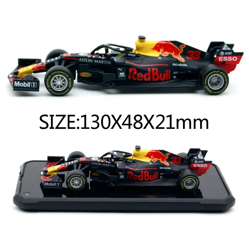 Burago 1:43 Red Bull Racing RB15 33 #   modelo de fundição modelo de carro simulação decoração de carro coleção brinquedo de presente