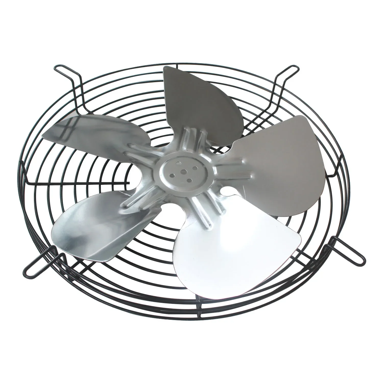 Tampa de alumínio da grade da lâmina do motor do ventilador de condensação do refrigerador freezer para peças do motor assíncrono do pólo sombreado do condensador
