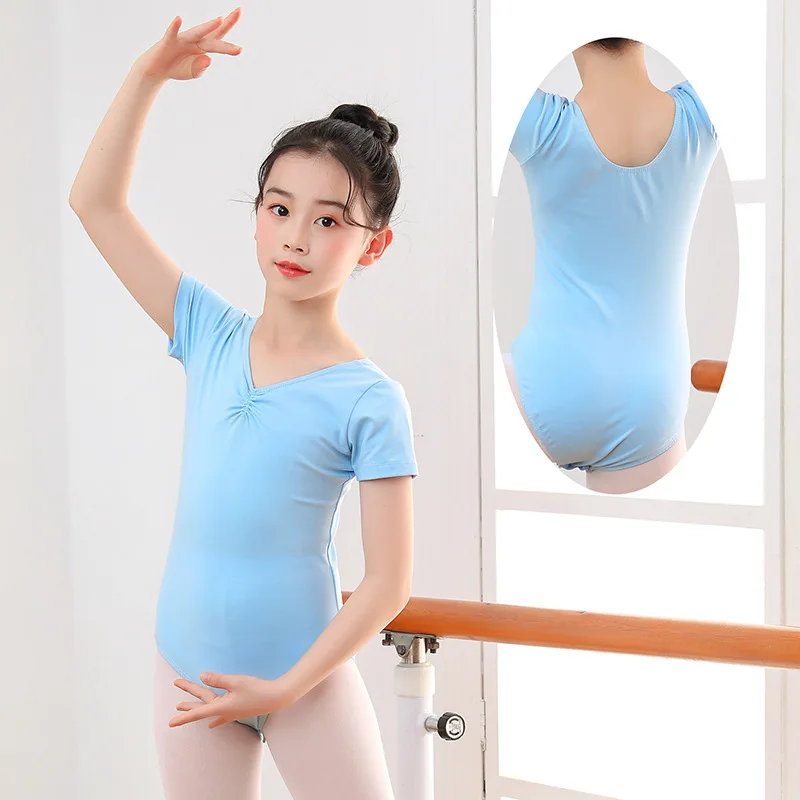 4 Colors Kid Ballerina Ballet Dress Dance Leotards Gymnastics Tutu for Girls Dance Costume Dancing Clothes Dancer Child Clothing