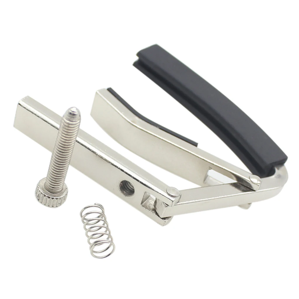Adjustable Guitar Capo Tune Clamp Trigger Alloy Capodastre Key Change for DIY Guitar Kit Accessories