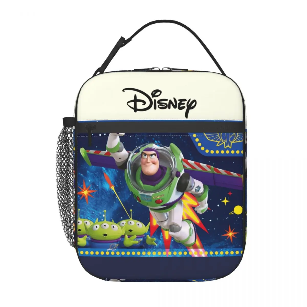 Cooler Travel Storage Bags Buzz Lightyear Aluminum Foil Insulation Disney Toy Story Buzz Lightyear School Bento Box Office