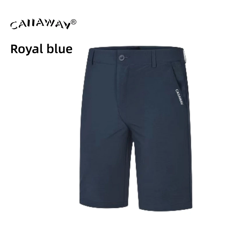 CAIIAWAV pantalones cortos de Golf para hombre, ropa informal de algodón, transpirable, cómoda, refrescante, Verano