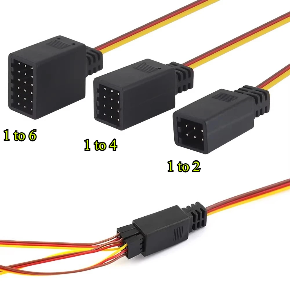 350 مللي متر Y نوع تمديد خط تمديد سلك من الرصاص كابل ل JR Futaba Y تسخير سيرفو الرصاص تمديد ل RC سيارة/سفينة/طائرة هليكوبتر #3