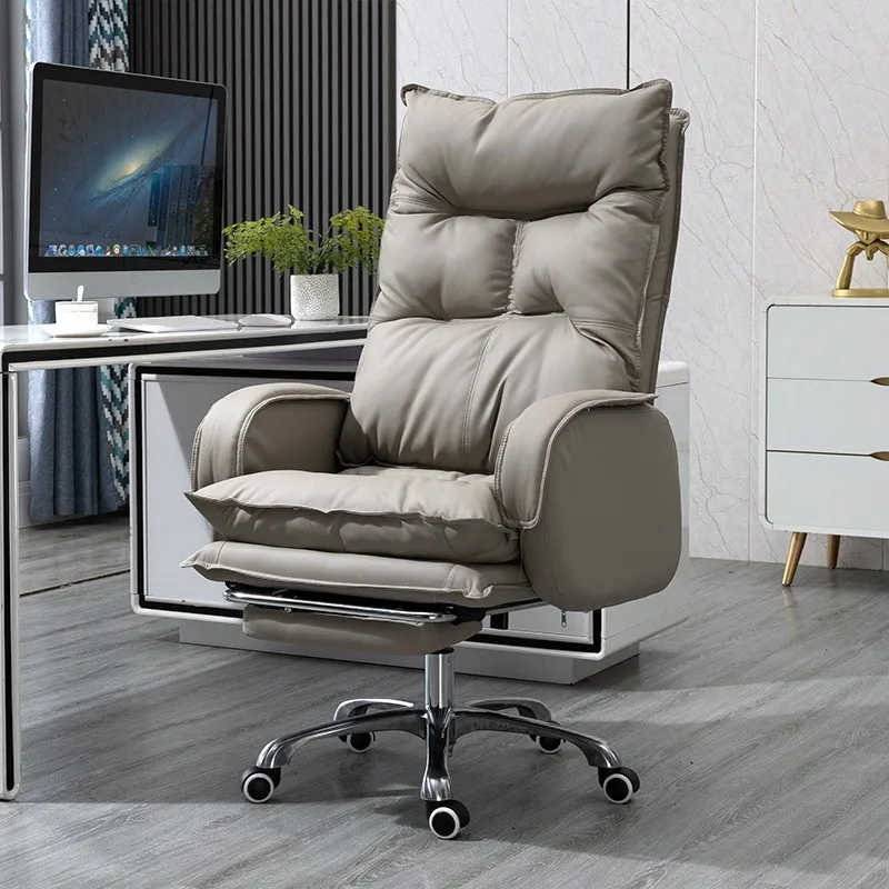 High-end casual sedentary reclining business sofa back chair