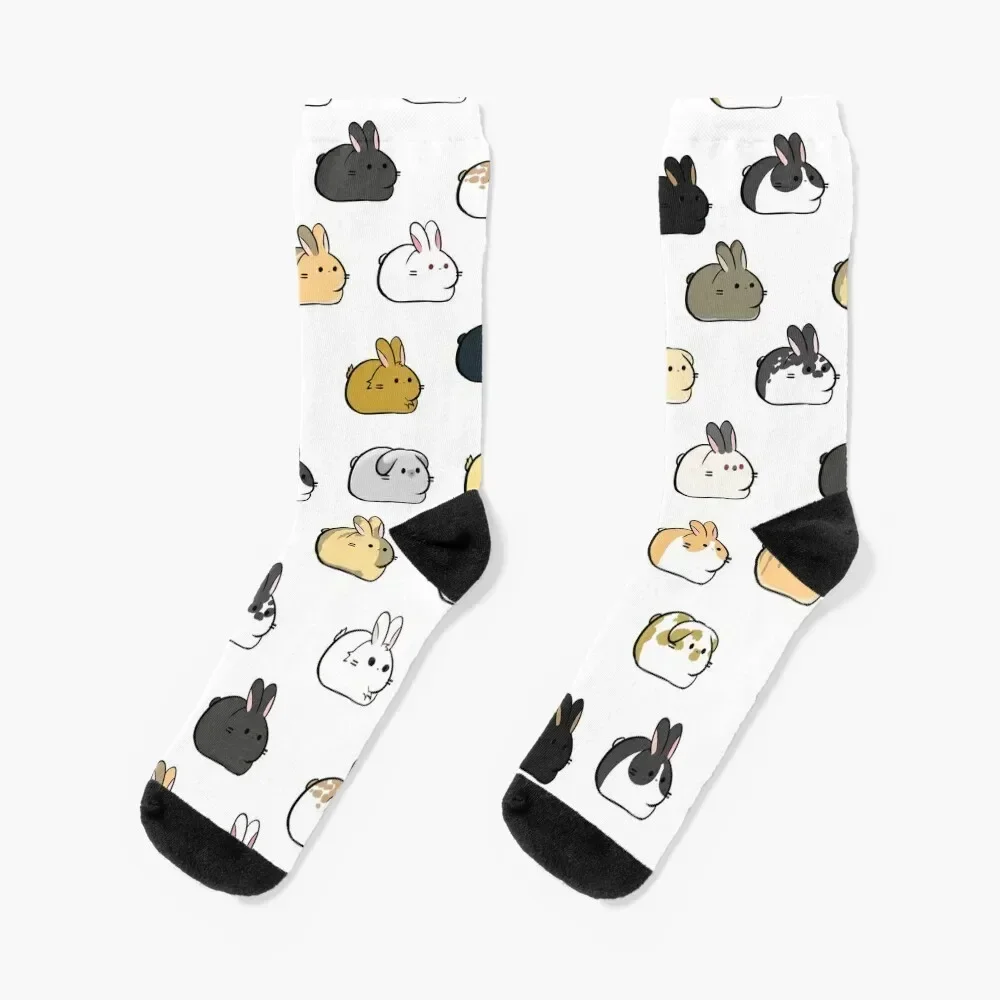 

house bunny rabbitloaf Socks valentine gift ideas funny gifts hiphop Socks For Men Women's