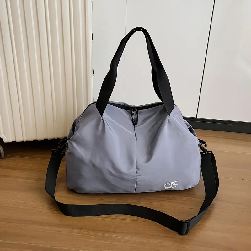 Short distance travel bag, large capacity, fitness, dry and wet separation, small and lightweight, portable travel luggage bag