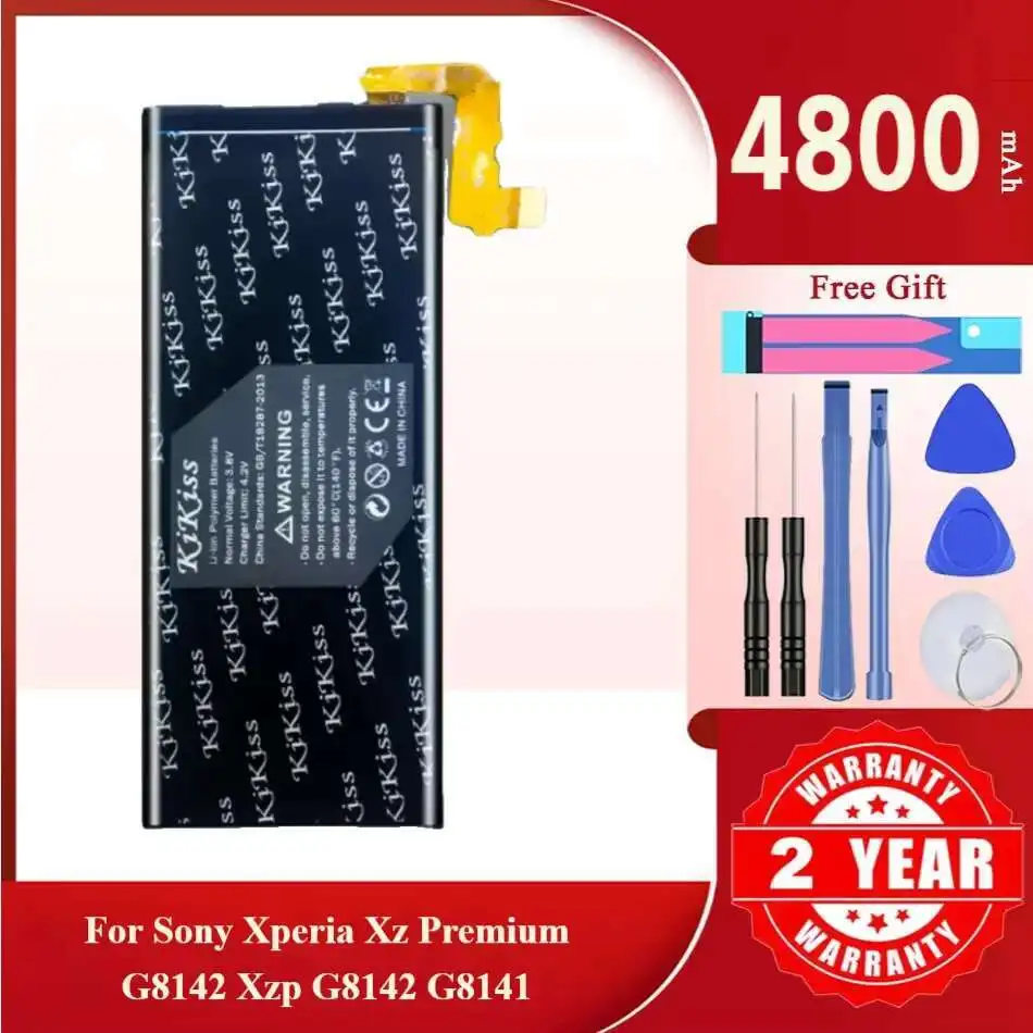 

Аккумулятор большой емкости 4800 мАч для SONY Xperia XZ Premium G8142 XZP G8142 G8141, аккумулятор для мобильного телефона LIP1642ERPC + номер трека.
